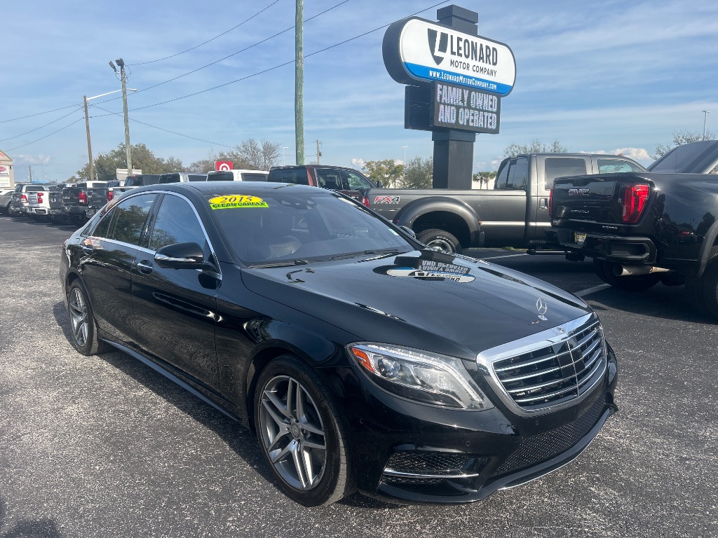 2015 Mercedes-Benz S-Class S550